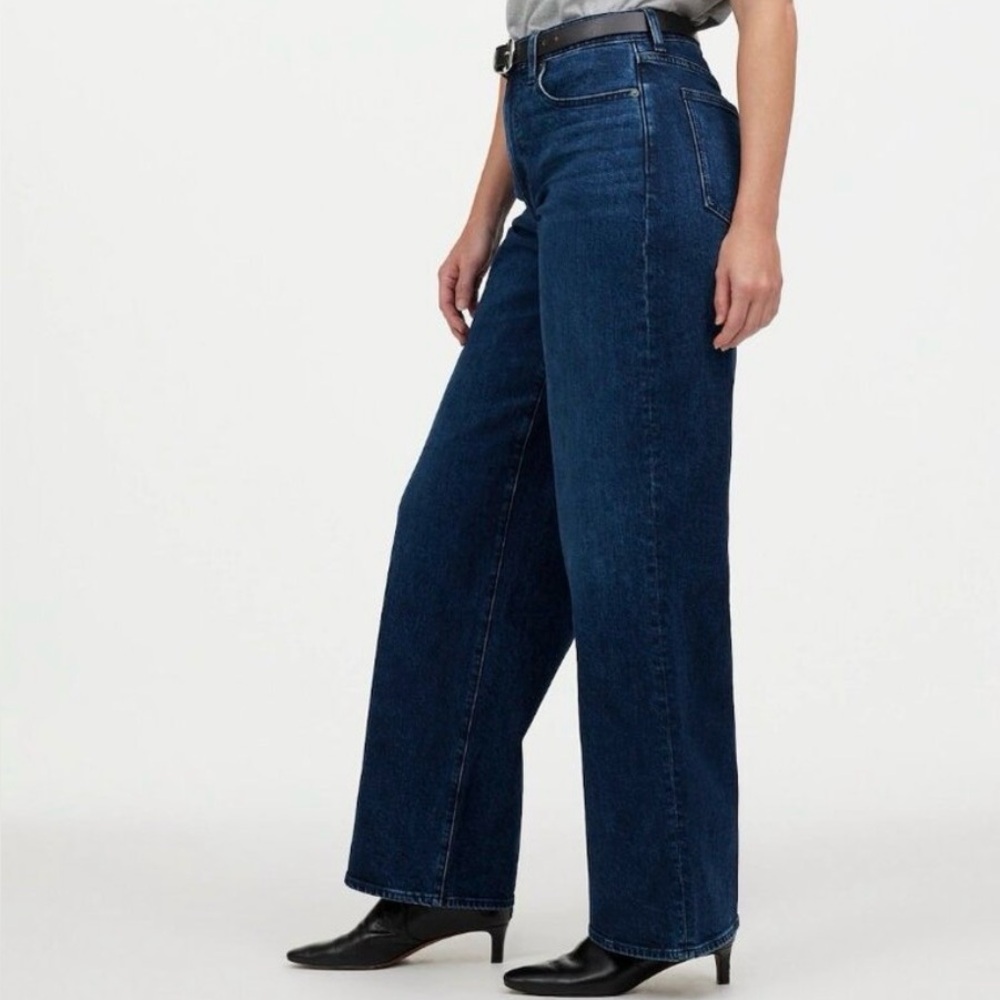 NWOT Madewell The Petite Curvy Perfect Vintage Wide-Leg Jean 27P